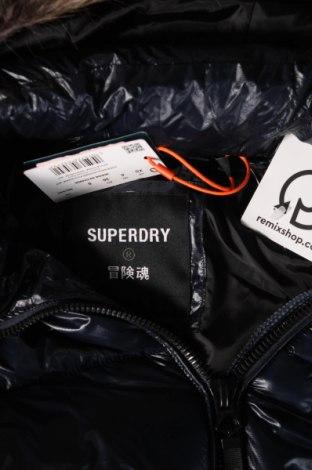 Γυναικείο μπουφάν Superdry, Μέγεθος S, Χρώμα Μπλέ, Τιμή 62,29 €