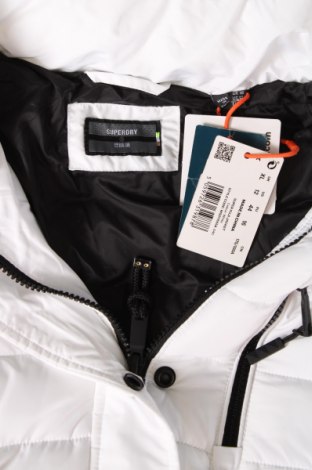 Γυναικείο μπουφάν Superdry, Μέγεθος XL, Χρώμα Λευκό, Τιμή 62,29 €