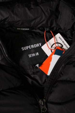Γυναικείο μπουφάν Superdry, Μέγεθος M, Χρώμα Μαύρο, Τιμή 42,62 €