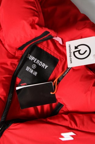 Dámska bunda  Superdry, Veľkosť M, Farba Červená, Cena  25,13 €