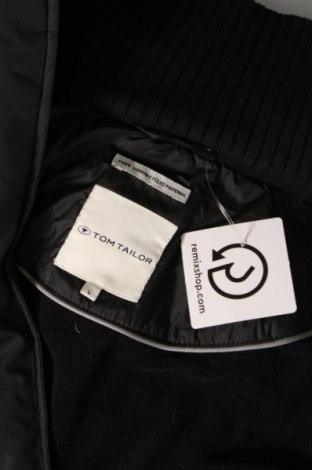 Γυναικείο μπουφάν Tom Tailor, Μέγεθος L, Χρώμα Μαύρο, Τιμή 24,17 €