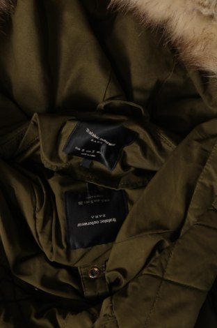 Дамско яке Zara, Размер S, Цвят Зелен, Цена 22,17 лв.