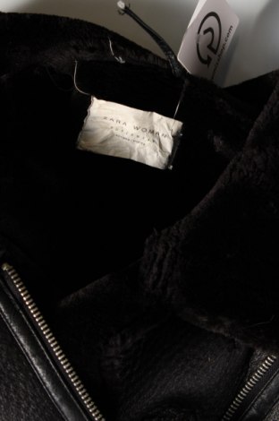 Дамско яке Zara, Размер XL, Цвят Черен, Цена 27,06 лв.