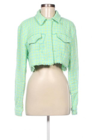 Дамско яке Zara, Размер XL, Цвят Зелен, Цена 28,80 лв.