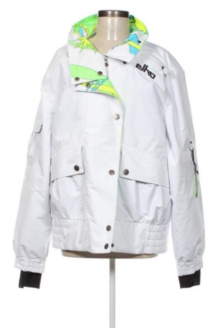 Γυναίκειο μπουφάν για χειμερινά σπορ Elho, Μέγεθος XL, Χρώμα Λευκό, Τιμή 55,36 €