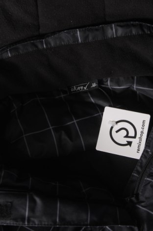 Γυναίκειο μπουφάν για χειμερινά σπορ Okay, Μέγεθος XL, Χρώμα Μαύρο, Τιμή 28,73 €
