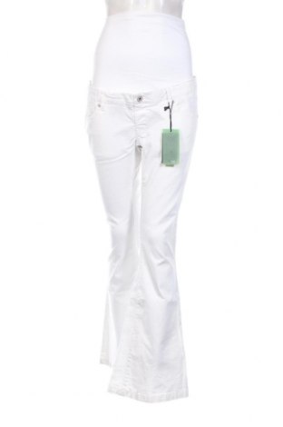 Umstandsjeans Supermom, Größe XL, Farbe Weiß, Preis 4,98 €