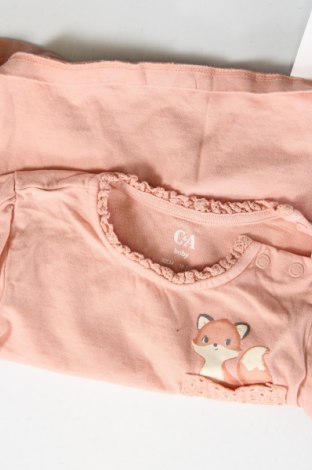 Детска блуза C&A, Размер 18-24m/ 86-98 см, Цвят Розов, Цена 18,00 лв.