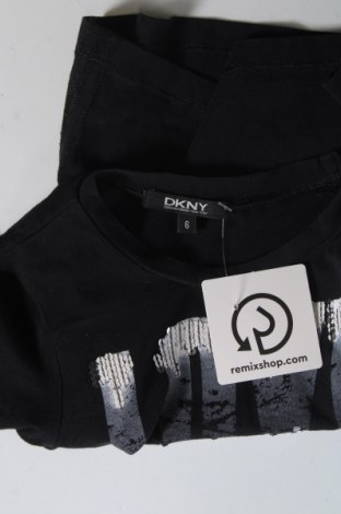 Detská blúzka  DKNY, Veľkosť 5-6y/ 116-122 cm, Farba Čierna, Cena  19,00 €