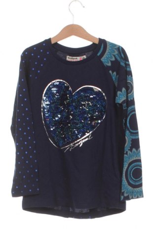 Παιδική μπλούζα Desigual, Μέγεθος 8-9y/ 134-140 εκ., Χρώμα Μπλέ, Τιμή 35,05 €