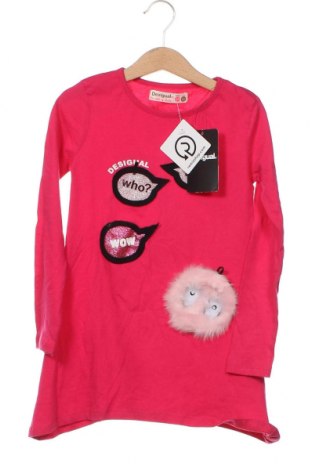 Παιδική μπλούζα Desigual, Μέγεθος 4-5y/ 110-116 εκ., Χρώμα Ρόζ , Τιμή 19,98 €