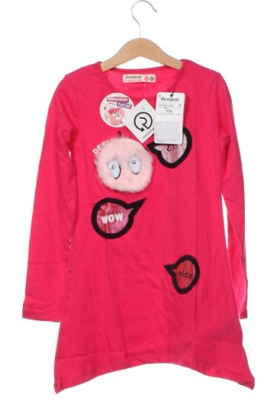 Kinder Shirt Desigual, Größe 6-7y/ 122-128 cm, Farbe Rosa, Preis 21,03 €