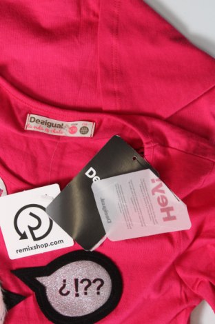 Παιδική μπλούζα Desigual, Μέγεθος 8-9y/ 134-140 εκ., Χρώμα Ρόζ , Τιμή 19,98 €