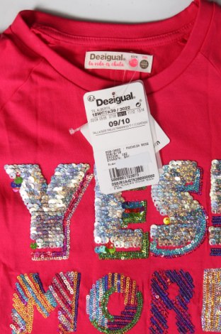 Παιδική μπλούζα Desigual, Μέγεθος 8-9y/ 134-140 εκ., Χρώμα Ρόζ , Τιμή 18,93 €