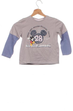 Детска блуза Disney, Размер 3-4y/ 104-110 см, Цвят Сив, Цена 7,04 лв.