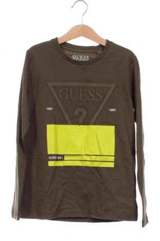 Παιδική μπλούζα Guess, Μέγεθος 7-8y/ 128-134 εκ., Χρώμα Πράσινο, Τιμή 22,62 €