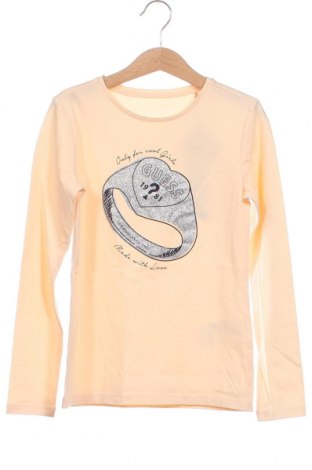 Детска блуза Guess, Размер 7-8y/ 128-134 см, Цвят Оранжев, Цена 39,27 лв.