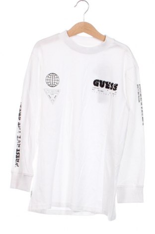 Детска блуза Guess, Размер 7-8y/ 128-134 см, Цвят Бял, Цена 43,89 лв.