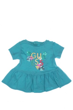 Детска блуза Guess, Размер 3-6m/ 62-68 см, Цвят Зелен, Цена 46,20 лв.
