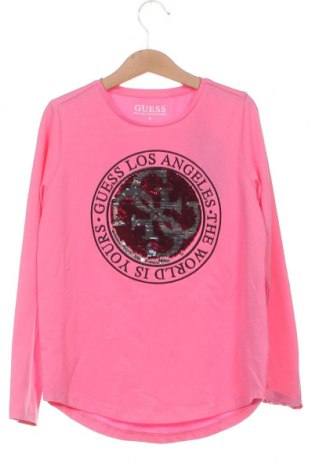 Детска блуза Guess, Размер 8-9y/ 134-140 см, Цвят Розов, Цена 46,20 лв.