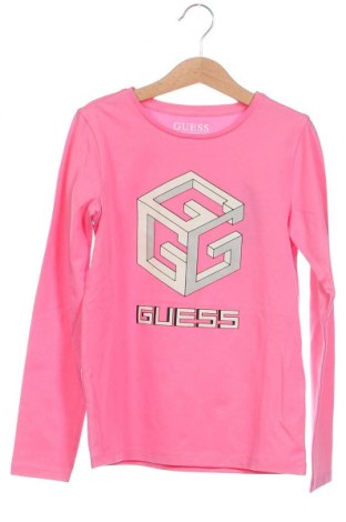 Детска блуза Guess, Размер 7-8y/ 128-134 см, Цвят Розов, Цена 31,57 лв.