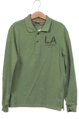 Детска блуза Guess, Размер 7-8y/ 128-134 см, Цвят Зелен, Цена 46,20 лв.