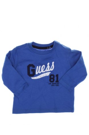 Bluză pentru copii Guess, Mărime 3-6m/ 62-68 cm, Culoare Albastru, Preț 202,63 Lei
