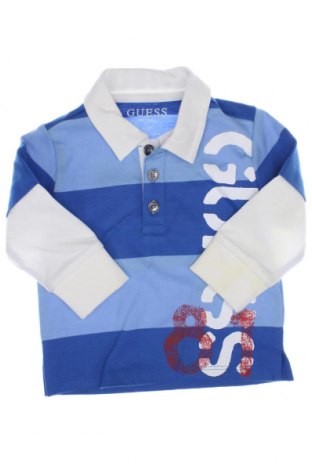 Dziecięca bluzka Guess, Rozmiar 3-6m/ 62-68 cm, Kolor Niebieski, Cena 123,14 zł