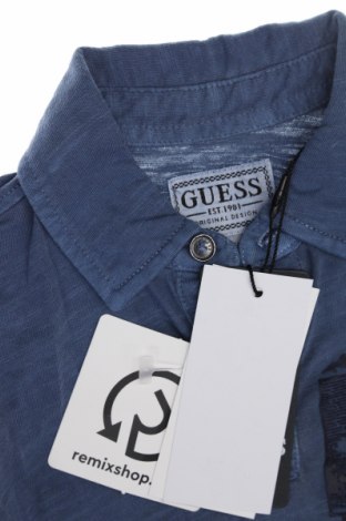 Kinder Shirt Guess, Größe 3-6m/ 62-68 cm, Farbe Blau, Preis 21,43 €
