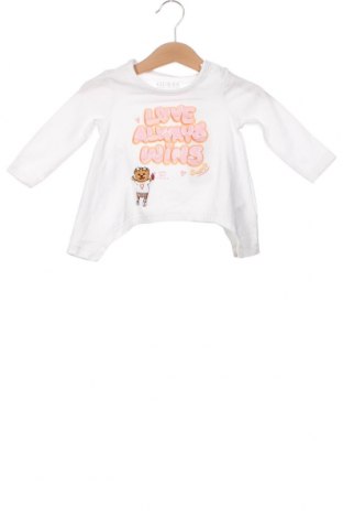 Детска блуза Guess, Размер 3-6m/ 62-68 см, Цвят Бял, Цена 46,20 лв.