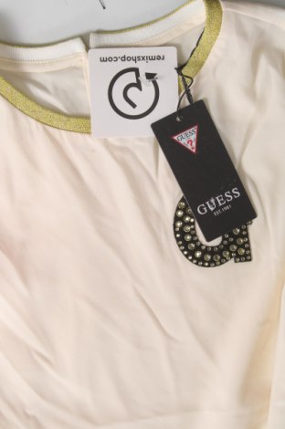 Детска блуза Guess, Размер 7-8y/ 128-134 см, Цвят Бежов, Цена 26,95 лв.