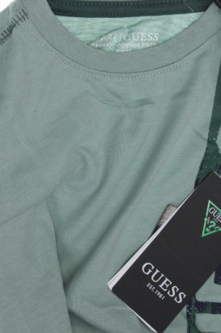 Dziecięca bluzka Guess, Rozmiar 3-6m/ 62-68 cm, Kolor Zielony, Cena 110,83 zł