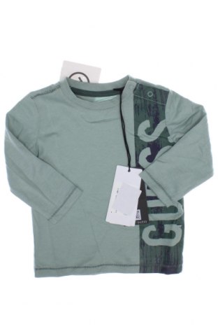 Παιδική μπλούζα Guess, Μέγεθος 3-6m/ 62-68 εκ., Χρώμα Πράσινο, Τιμή 10,72 €