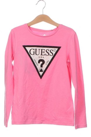 Детска блуза Guess, Размер 7-8y/ 128-134 см, Цвят Розов, Цена 43,89 лв.