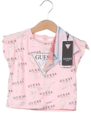 Kinder Shirt Guess, Größe 3-6m/ 62-68 cm, Farbe Rosa, Preis 22,62 €