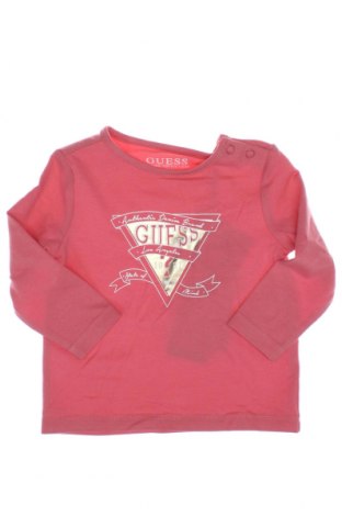 Детска блуза Guess, Размер 3-6m/ 62-68 см, Цвят Пепел от рози, Цена 46,20 лв.