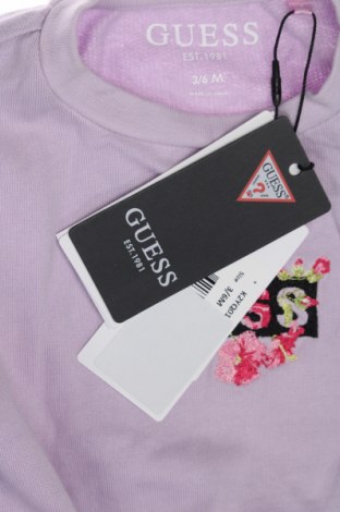 Kinder Shirt Guess, Größe 3-6m/ 62-68 cm, Farbe Lila, Preis € 21,43