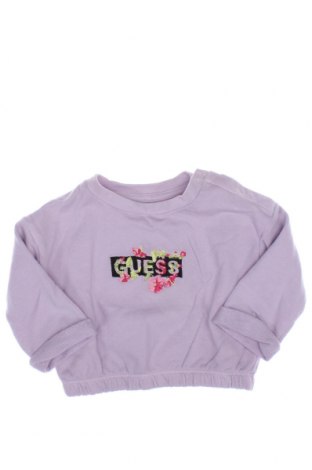 Dziecięca bluzka Guess, Rozmiar 3-6m/ 62-68 cm, Kolor Fioletowy, Cena 123,14 zł