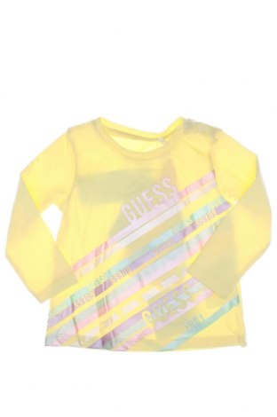 Детска блуза Guess, Размер 3-6m/ 62-68 см, Цвят Жълт, Цена 41,58 лв.