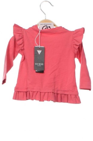 Kinder Shirt Guess, Größe 3-6m/ 62-68 cm, Farbe Rosa, Preis 12,30 €