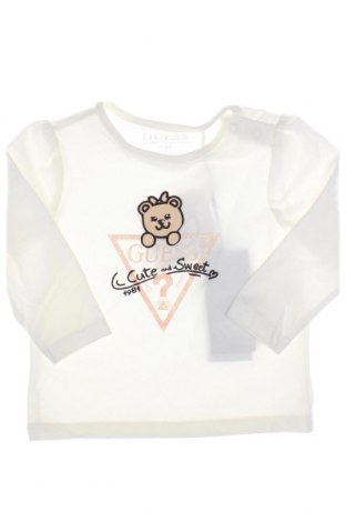 Παιδική μπλούζα Guess, Μέγεθος 3-6m/ 62-68 εκ., Χρώμα Λευκό, Τιμή 21,43 €