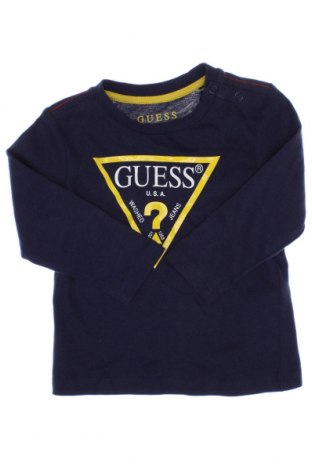 Детска блуза Guess, Размер 6-9m/ 68-74 см, Цвят Син, Цена 46,20 лв.