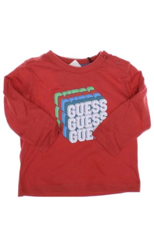 Παιδική μπλούζα Guess, Μέγεθος 3-6m/ 62-68 εκ., Χρώμα Κόκκινο, Τιμή 39,69 €