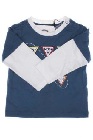 Детска блуза Guess, Размер 3-6m/ 62-68 см, Цвят Син, Цена 31,57 лв.