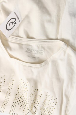 Kinder Shirt Guess, Größe 13-14y/ 164-168 cm, Farbe Weiß, Preis 19,85 €
