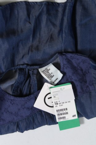 Detská blúzka  H&M, Veľkosť 5-6y/ 116-122 cm, Farba Modrá, Cena  8,18 €