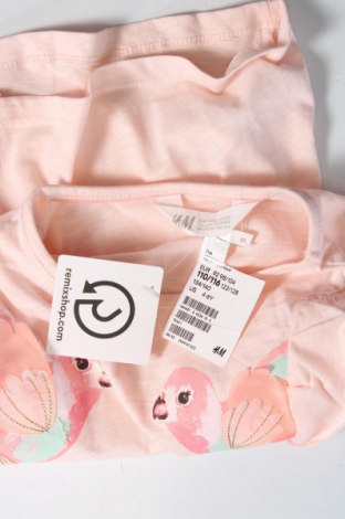 Детска блуза H&M, Размер 4-5y/ 110-116 см, Цвят Розов, Цена 18,00 лв.