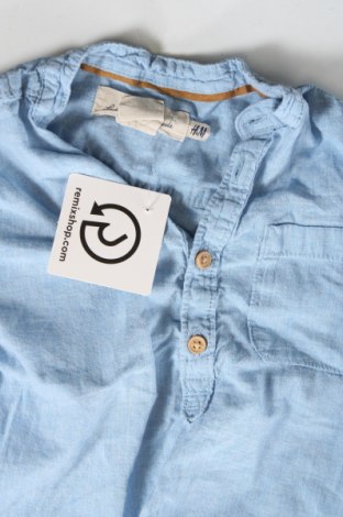 Kinder Shirt H&M L.O.G.G., Größe 5-6y/ 116-122 cm, Farbe Blau, Preis 6,14 €
