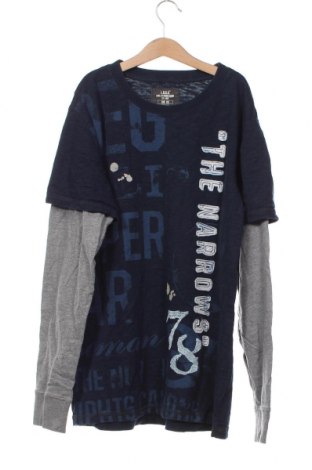 Dziecięca bluzka H&M L.O.G.G., Rozmiar 15-18y/ 170-176 cm, Kolor Niebieski, Cena 19,35 zł