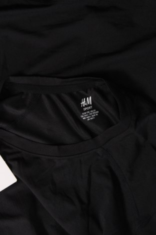 Детска блуза H&M Sport, Размер 14-15y/ 168-170 см, Цвят Черен, Цена 5,76 лв.